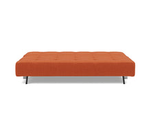 Load image into Gallery viewer, Supremax D.E.L. Sleeper Sofa 03 bed front - 412 Esina Rust Orange
