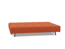 Load image into Gallery viewer, Supremax D.E.L. Sleeper Sofa 04 bed 3 4 - 412 Esina Rust Orange