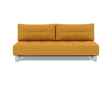 Load image into Gallery viewer, Supremax D.E.L. Sleeper Sofa front view - 507 Elegance Burned Curry