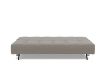 Load image into Gallery viewer, Supremax D.E.L. Sleeper Sofa 03 bed front - 521 Mixed Dance Grey