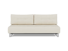 Load image into Gallery viewer, Supremax D.E.L. Sleeper Sofa front view - 531 Bouclé Off White