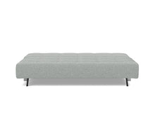 Load image into Gallery viewer, Supremax D.E.L. Sleeper Sofa 03 bed front - 538 Melange Light Grey