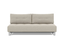 Load image into Gallery viewer, Supremax D.E.L. Sleeper Sofa front view - 539 Bouclé Beige