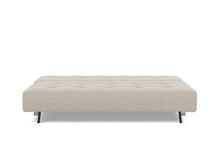 Load image into Gallery viewer, Supremax D.E.L. Sleeper Sofa 03 bed front - 539 Bouclé Beige
