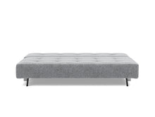Load image into Gallery viewer, Supremax D.E.L. Sleeper Sofa 03 bed front - 565 Twist Granite