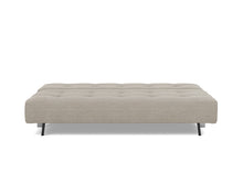 Load image into Gallery viewer, Supremax D.E.L. Sleeper Sofa 03 bed front - 579 Kenya Gravel