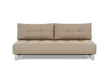 Load image into Gallery viewer, Supremax D.E.L. Sleeper Sofa front view - 587 Phobos Mocha