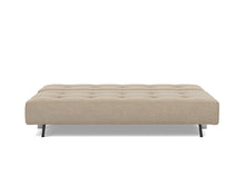 Load image into Gallery viewer, Supremax D.E.L. Sleeper Sofa 03 bed front - 587 Phobos Mocha