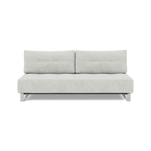 Load image into Gallery viewer, Supremax D.E.L. Sleeper Sofa front view - 256 Adario Fog