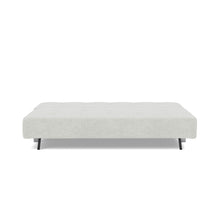 Load image into Gallery viewer, Supremax D.E.L. Sleeper Sofa 03 bed front - 256 Adario Fog