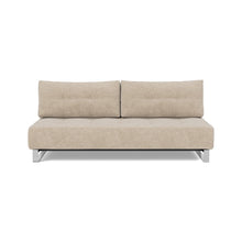 Load image into Gallery viewer, Supremax D.E.L. Sleeper Sofa front view - 257 Adario Taupe