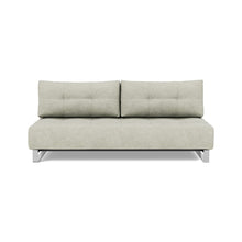 Load image into Gallery viewer, Supremax D.E.L. Sleeper Sofa front view - 280 Avella Sand