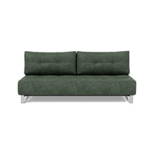 Load image into Gallery viewer, Supremax D.E.L. Sleeper Sofa front view - 281 Avella Pine Green
