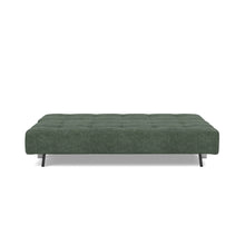 Load image into Gallery viewer, Supremax D.E.L. Sleeper Sofa 03 bed front - 281 Avella Pine Green