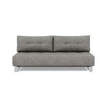 Load image into Gallery viewer, Supremax D.E.L. Sleeper Sofa front view - 282 Avella Warm Grey