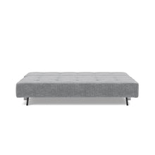 Load image into Gallery viewer, Supremax D.E.L. Sleeper Sofa 03 bed front - 351 Taura Slate Grey