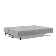 Load image into Gallery viewer, Supremax D.E.L. Sleeper Sofa 04 bed 3 4 - 351 Taura Slate Grey