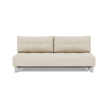 Load image into Gallery viewer, Supremax D.E.L. Sleeper Sofa front view - 365 Hailfax Shell