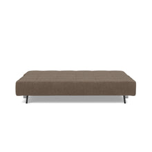 Load image into Gallery viewer, Supremax D.E.L. Sleeper Sofa 03 bed front - 411 Esina Cedar Brown