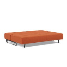 Load image into Gallery viewer, Supremax D.E.L. Sleeper Sofa 04 bed 3 4 - 412 Esina Rust Orange