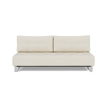 Load image into Gallery viewer, Supremax D.E.L. Sleeper Sofa front view - 531 Bouclé Off White