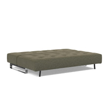 Load image into Gallery viewer, Supremax D.E.L. Sleeper Sofa 04 bed 3 4 - 535 Bouclé Forest Green