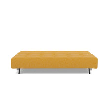 Load image into Gallery viewer, Supremax D.E.L. Sleeper Sofa 03 bed front - 536 Bouclé Ochre