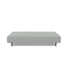 Load image into Gallery viewer, Supremax D.E.L. Sleeper Sofa 03 bed front - 538 Melange Light Grey