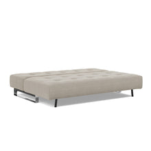 Load image into Gallery viewer, Supremax D.E.L. Sleeper Sofa 04 bed 3 4 - 579 Kenya Gravel