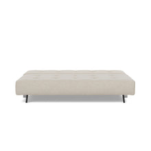 Load image into Gallery viewer, Supremax D.E.L. Sleeper Sofa 03 bed front - 586 Phobos Latte