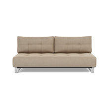 Load image into Gallery viewer, Supremax D.E.L. Sleeper Sofa front view - 587 Phobos Mocha