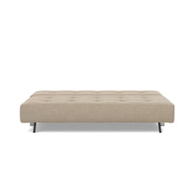 Load image into Gallery viewer, Supremax D.E.L. Sleeper Sofa 03 bed front - 587 Phobos Mocha