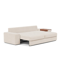 Load image into Gallery viewer, Vilander Sleeper Sofa with Wide Arms in 255 Adario Basmati - bed 3 4