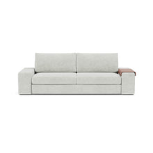 Load image into Gallery viewer, Vilander Sleeper Sofa with Wide Arms in 256 Adario Fog - sofa front