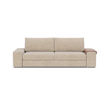 Load image into Gallery viewer, Vilander Sleeper Sofa with Wide Arms in 257 Adario Taupe - sofa front