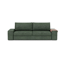 Load image into Gallery viewer, Vilander Sleeper Sofa with Wide Arms in 281 Avella Pine Green - sofa front