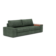 Load image into Gallery viewer, Vilander Sleeper Sofa with Wide Arms in 281 Avella Pine Green - sofa 3 4