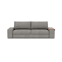 Load image into Gallery viewer, Vilander Sleeper Sofa with Wide Arms in 282 Avella Warm Grey - sofa front