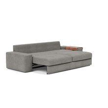 Load image into Gallery viewer, Vilander Sleeper Sofa with Wide Arms in 282 Avella Warm Grey - bed 3 4