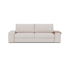 Load image into Gallery viewer, Vilander Sleeper Sofa with Wide Arms in 300 Weda Sand - sofa front