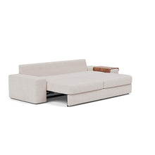 Load image into Gallery viewer, Vilander Sleeper Sofa with Wide Arms in 300 Weda Sand - bed 3 4