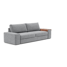 Load image into Gallery viewer, Vilander Sleeper Sofa with Wide Arms in 351 Taura Slate Grey - sofa 3 4