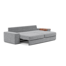 Load image into Gallery viewer, Vilander Sleeper Sofa with Wide Arms in 351 Taura Slate Grey - bed 3 4