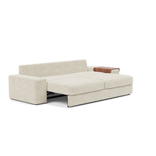 Load image into Gallery viewer, Vilander Sleeper Sofa with Wide Arms in 357 Taura Off White - bed 3 4