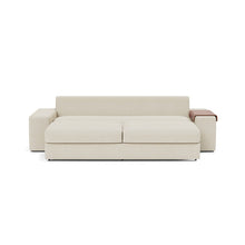 Load image into Gallery viewer, Vilander Sleeper Sofa with Wide Arms in 365 Halifax Shell - bed front