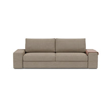 Load image into Gallery viewer, Vilander Sleeper Sofa with Wide Arms in 367 Halifax Wicker - sofa front