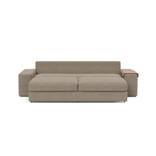 Load image into Gallery viewer, Vilander Sleeper Sofa with Wide Arms in 367 Halifax Wicker - bed front