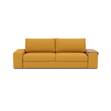 Load image into Gallery viewer, Vilander Sleeper Sofa with Wide Arms in 507 Elegance Burned Curry - sofa front