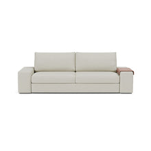 Load image into Gallery viewer, Vilander Sleeper Sofa with Wide Arms in 527 Mixed Dance Natural - sofa front