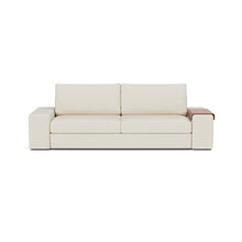 Load image into Gallery viewer, Vilander Sleeper Sofa with Wide Arms in 531 Boucle Off White - sofa front